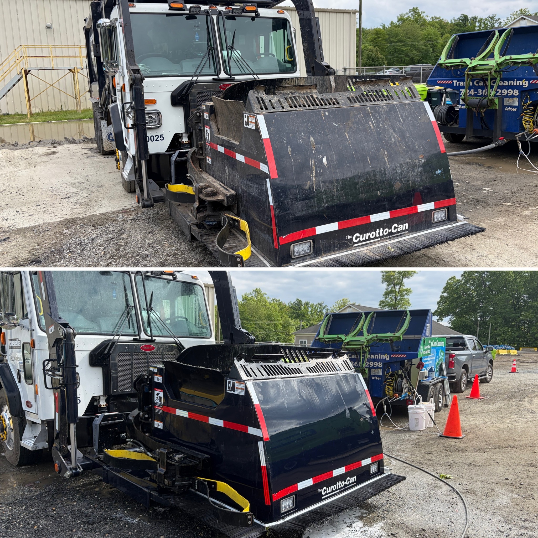 Fleet Washing Truck Cleaning 50MPH Clean