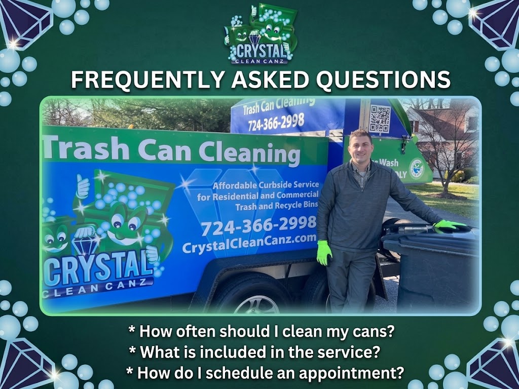 Crystal Clean Canz Frequently Asked Questions