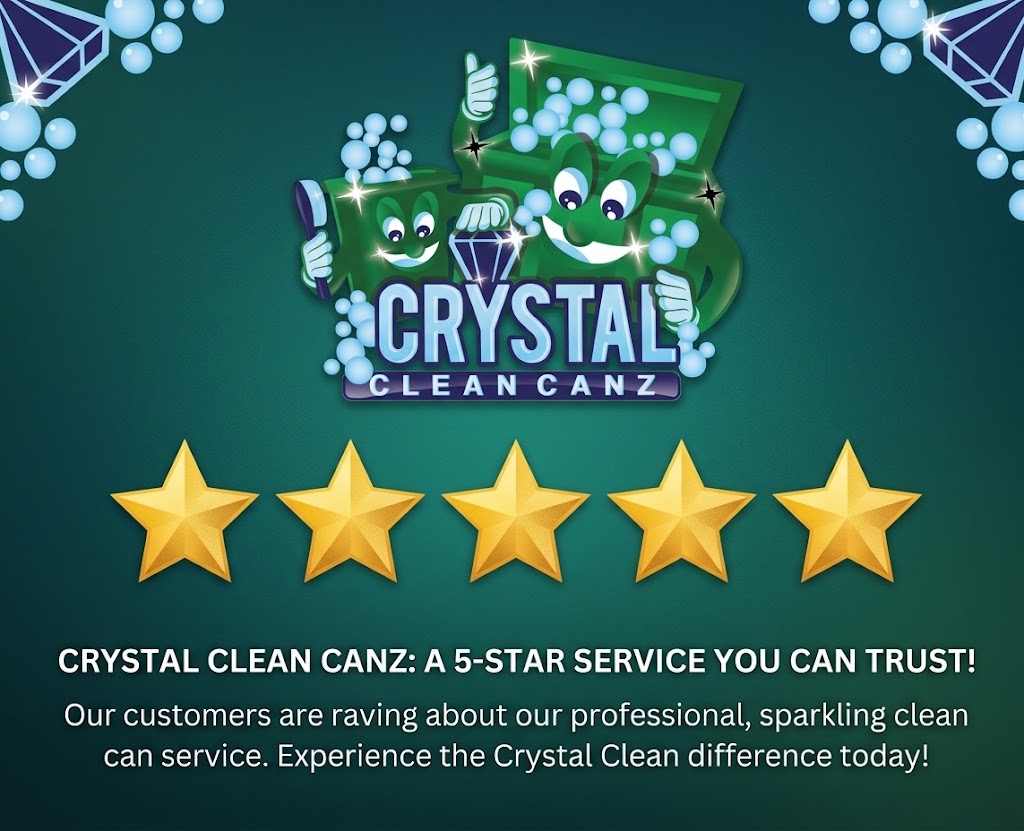 Crystal Clean Canz offers five star services based on our five star reviews